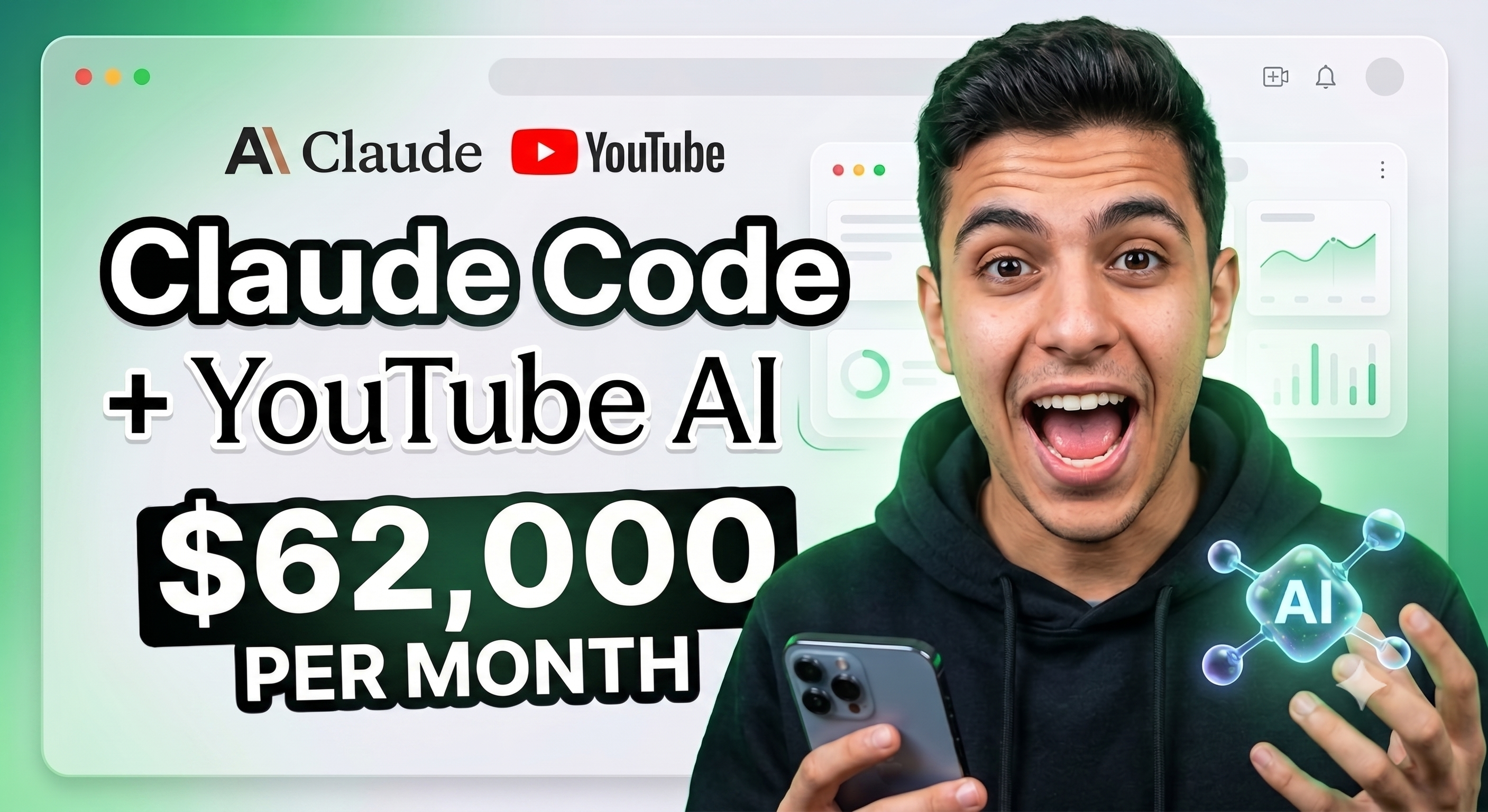 YouTube Automation 2026: How to Make $62,000/Month with a Faceless Channel Using Claude Code